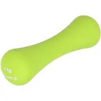 HMS Gietijzeren Dumbbell met Neopreen Coating - 1 kg