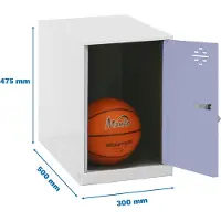 Simonlocker Montadas Dism.mini Locker 475x300x500 Mm