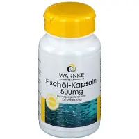 Warnke Vitalstoffe GmbH Vitalstoffe | Omega 3-capsules uit visolie 500 mg 100 St Capsules