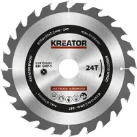 Kreator KRT020418 Cirkelzaagblad Ø200x30mm 24T