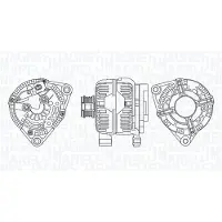 MAGNETI MARELLI 063730848010 Dynamo / Alternator