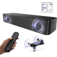Ultimea Poseidon Serie 2.1 Soundbar voor TV – met ingebouwde Subwoofer, App-besturing, Bluetooth 5.4