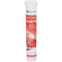 Forte pharma Hydra Forté Hydratiebooster Rode Vruchten 24 St Gecomprimeerde tabletten