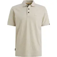 PME Legend Polo met structuur en ribboorden