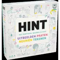 Asmodee partyspel bordspel HINT - creatief raden en tekenen.