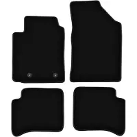 Super Merchant zwarte veloursmatten voor: Toyota Yaris I 5-deurs (1999-2005)