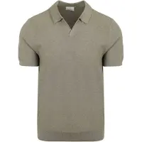 Profuomo Heren Truien & Vesten Luxury Basic - Khaki - Maat S