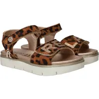 Replay sandalen bruin/panterprint Meisjes Imitatieleer Panterprint - maat 31
