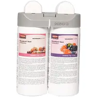 Rubbermaid luchtverfrisser Microburst Duet, Sparkling Fruits/Cotton Berry, 2×121 ml