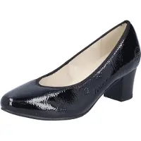 Rieker Lagro leren ballerina met hak