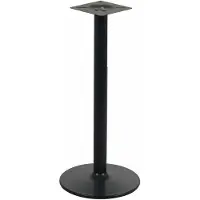 Stema Serie - Metalen Tafelbasis - 46 cm - Zwart