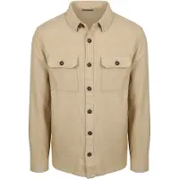 Suitable Overshirt Structure Beige