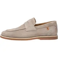 Floris van Bommel Instappers 'De Stitser 01' donkerbeige