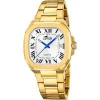 Lotus Analoog horloge goud