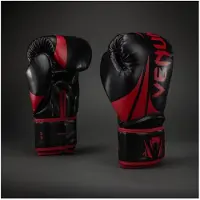 Venum Challenger 2.5 Boxing Gloves Black Red - 16oz