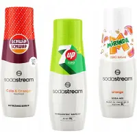 SodaStream Serie - Frisdrank Concentraten Set - Schwip Schwap - 7up Free - Mirinda Zero