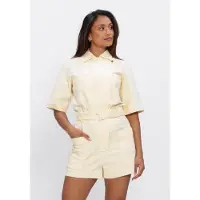 Josh V Dames Jumpsuits Vivee - Creme - Maat XXL