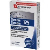 Forte pharma Chroom 125 30 St Tabletten