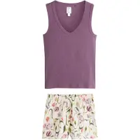Next Korte pyjama pruim / gemengde kleuren