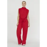 Sisters point Guto-Ju - Dames jumpsuit - Red- Maat XS
