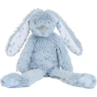 Happy horse knuffelkonijn Richie, 28 cm, grijs-blauw, ideaal als cadeau voor baby's