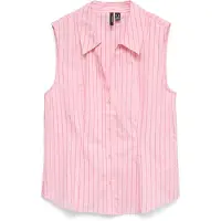 Vero Moda Blouse 'VMFRIBA' rosa / framboos / wit