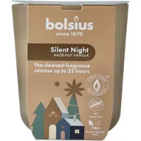 Bolsius Geurglas 80/73 True Glow Silent Night (1 stuk)