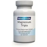 Nova vitae Magnesium triple citraat bisglycinaat malaat