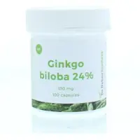 Natuurapotheek Ginkgo biloba 24% 100 capsules