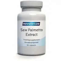 Nova vitae Saw palmetto extract 320 mg (Sabal serrulata) 60 vcaps