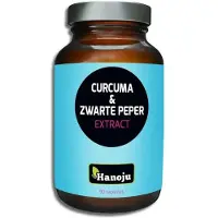 Hanoju Curcuma poeder & zwarte peper extract