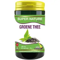 Snp Groene thee 400 mg puur 60 capsules