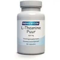 Nova vitae L-Theanine Puur 250 mg 60 capsules