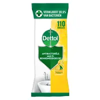 Dettol Reinigingsdoekjes Power & Fresh Citrus 110 Stuks