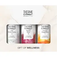 Therme Foaming Shower Favorites Geschenkset Orange Happiness + Zen White Lotus + Mystic Rose 1 Set