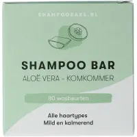 SOLYD Shampoo Bar Aloe Vera - Cucumber for All Hair Types - 60g