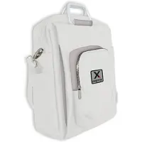 Approx appNBST15x notebooktas 39,6 cm (15.6") Slingtas Grijs, Wit