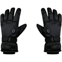 INF USB Verwarmde Touchscreen Handschoenen voor Winterse Fiets- & Ski-activiteiten Black