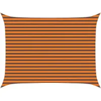 vidaXL Zonneschaduw Oranje en Bruin 3 x 4 m 100% Polyester Oxford