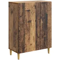 vidaXL Dressoir Oud hout 66 x 34,5 x 90 cm Bewerkt hout