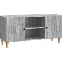 vidaXL TV Kast Grijs sonoma 102 x 34,5 x 50 cm Bewerkt hout