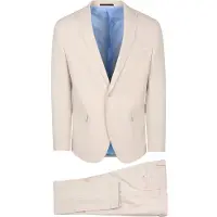 Suitable BASE Suit Ecru | Off-White | Maat 54