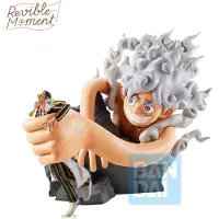 Banpresto One Piece Burst of Energy Collectie, PVC-beeldje: Monkey D. Luffy, Gear 5, versus Borsalino, 20 cm
