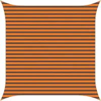 vidaXL Zonneschaduw Oranje en Bruin 3,6 x 3,6 m 100% Polyester Oxford