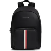 Tommy Hilfiger Rugzak 'Signature Tape Logo Dome' zwart