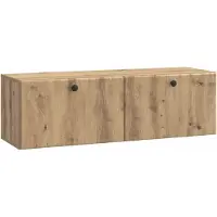 vidaXL Wandmontage TV-kast 98 x 31 x 30 cm Artisanaal eiken