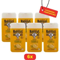 Le Petit Marseillais - douchegel - bio vanillemelk - extra zachte douchegel - 6x - Voordeelverpakking!