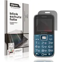 Dipos – Matte Privacy Screenprotector geschikt voor Maxvi B6ds up | Anti-Spy Beschermfolie