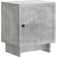 vidaXL Nachtkastje Betongrijs 43 x 34,5 x 50 cm Bewerkt hout