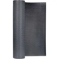 vidaXL Balkonscherm Donkergrijs 1000 x 80 cm poly rattan